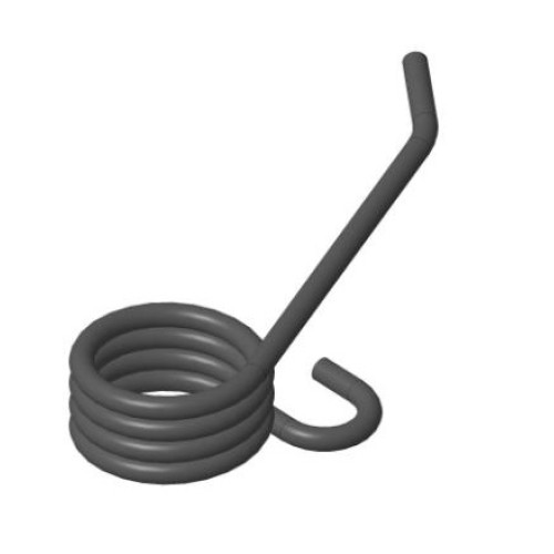 Pružina zkrutná 20.5x12.1mm KV HEAT R/L 2G S 50.44.33.23   